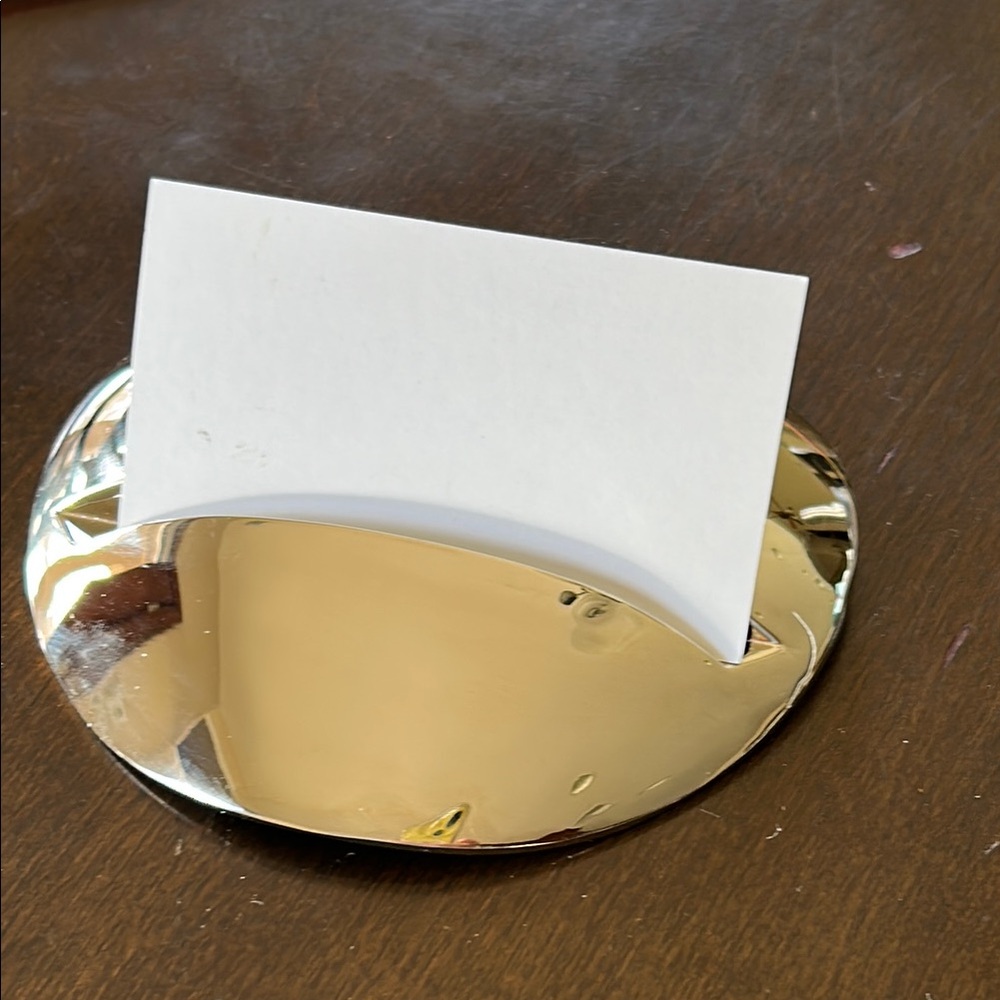 Dansk Silver Card Holder